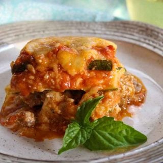 Keto Zucchini Lasagna with Italian Sausage