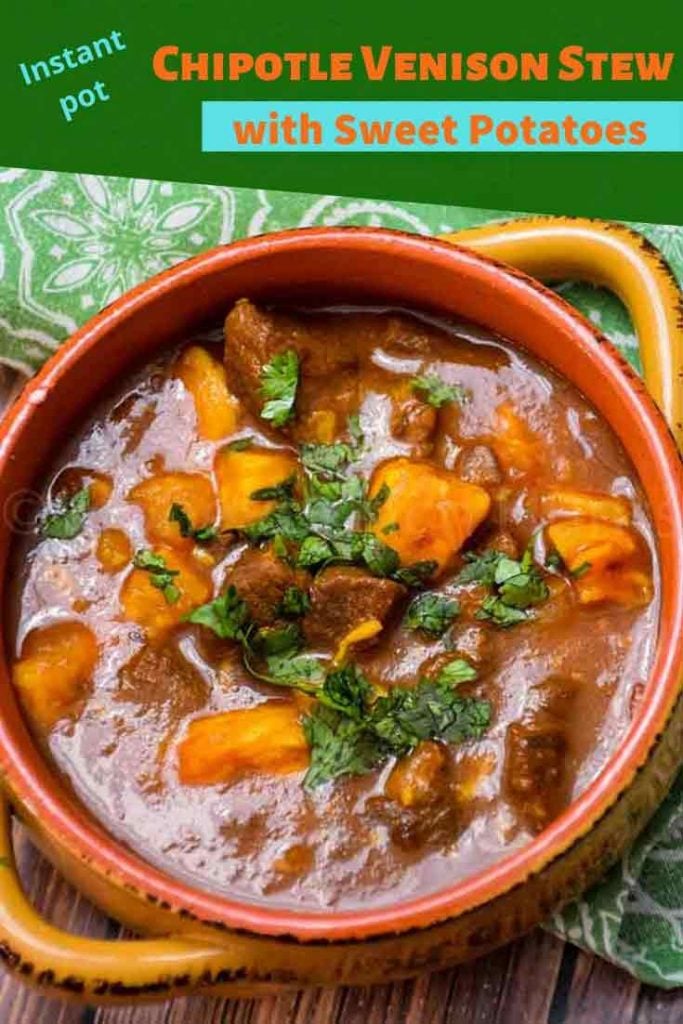 Instant Pot Venison Stew with Sweet Potatoes Honeybunch Hunts