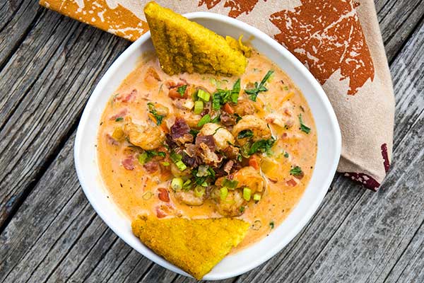 Cajun Shrimp with Tomato Cream Sauce-image